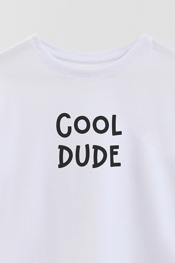 REMERA BOY OVER CP COOL DUDE