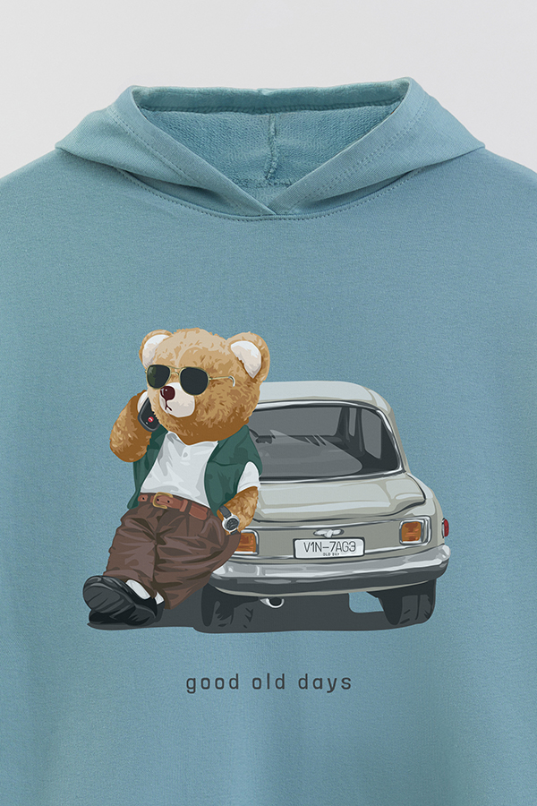 HOODIE RUSTICO BOY TEDDY GOOD OLD DAYS