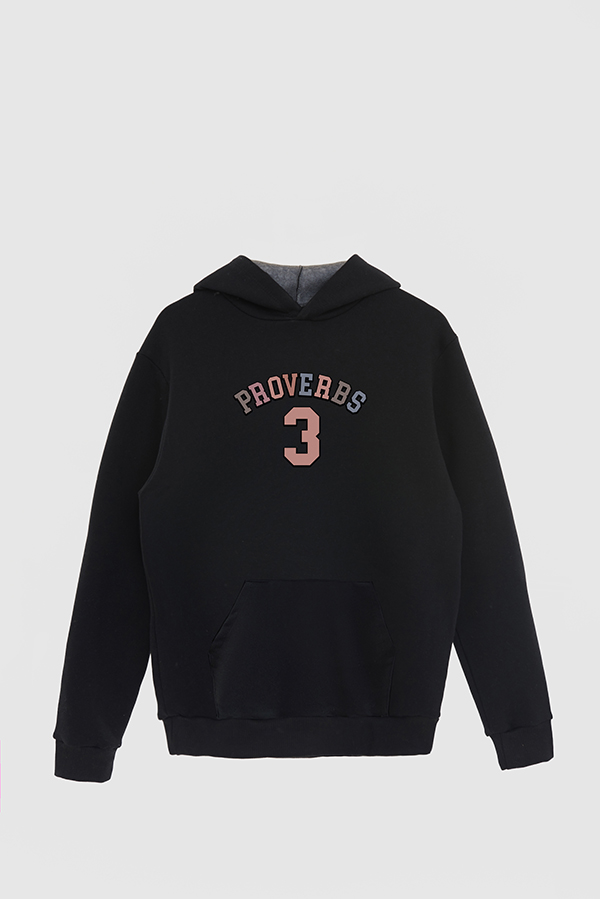 HOODIE ESTAMPADO CRISTIANO PROVERBS 3