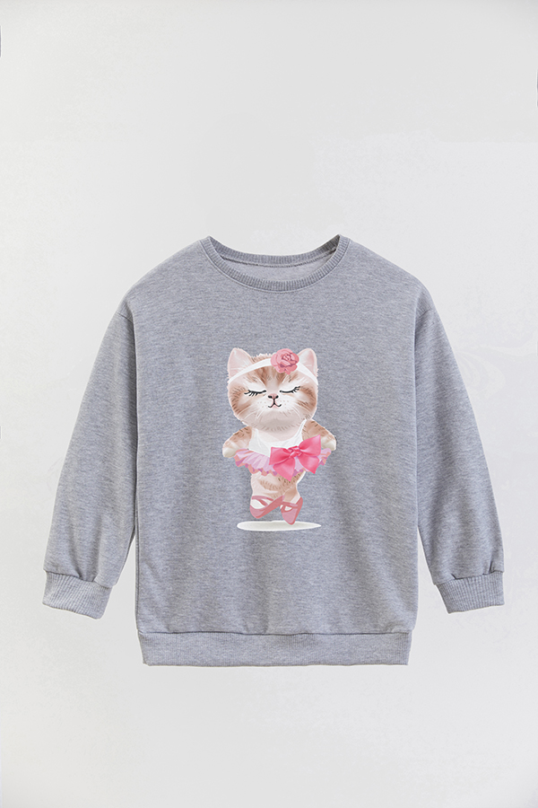 BUZO CREWNECK RUSTICO KITTY DREAMS DANCE