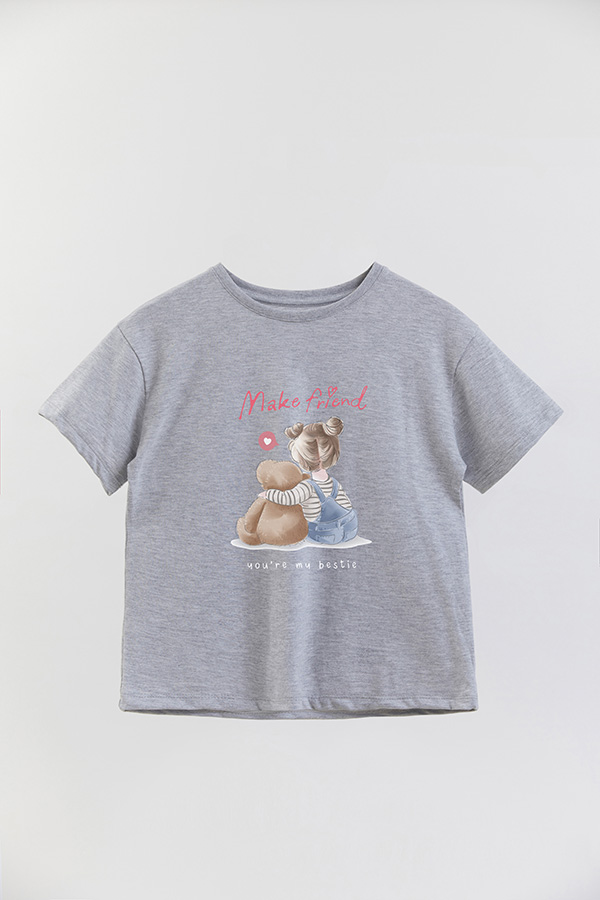 REMERA GIRL OVER MAKE FRIEND