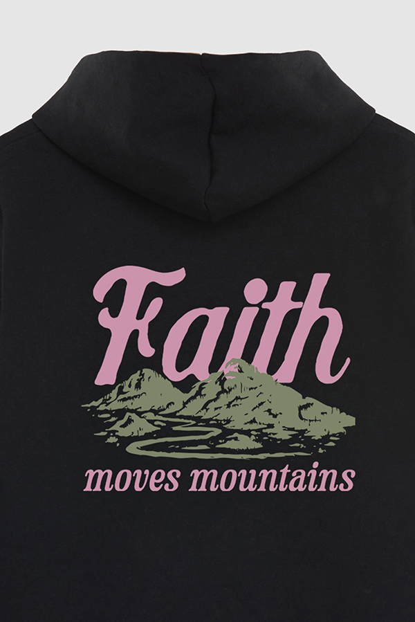 HOODIE FRISA ESTAMPADO GOD IN COLORS FAITH