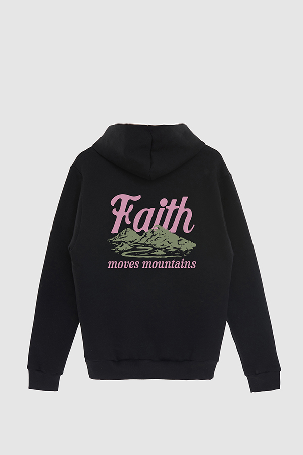 HOODIE FRISA ESTAMPADO GOD IN COLORS FAITH