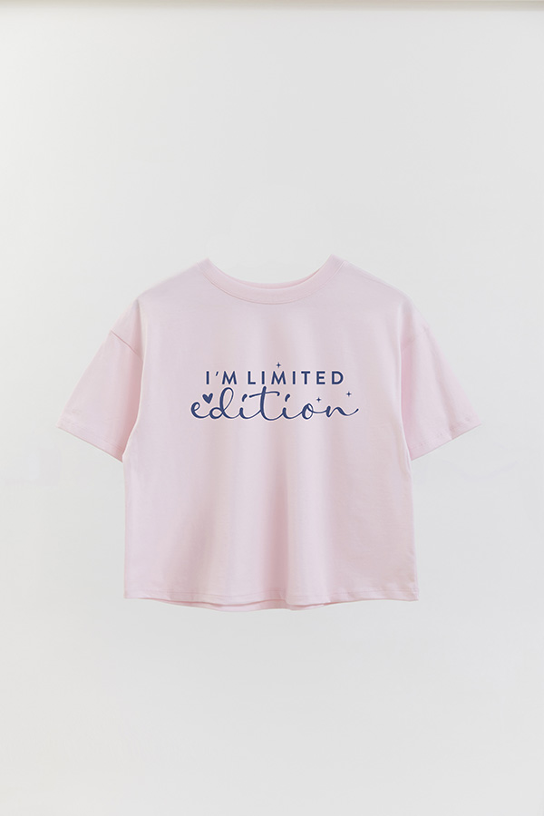 REMERA CROP ESTAMPADA BL LIMITED EDITION