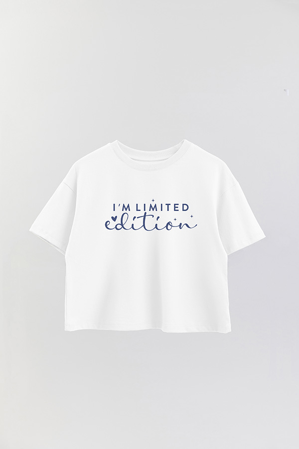 REMERA CROP ESTAMPADA BL LIMITED EDITION