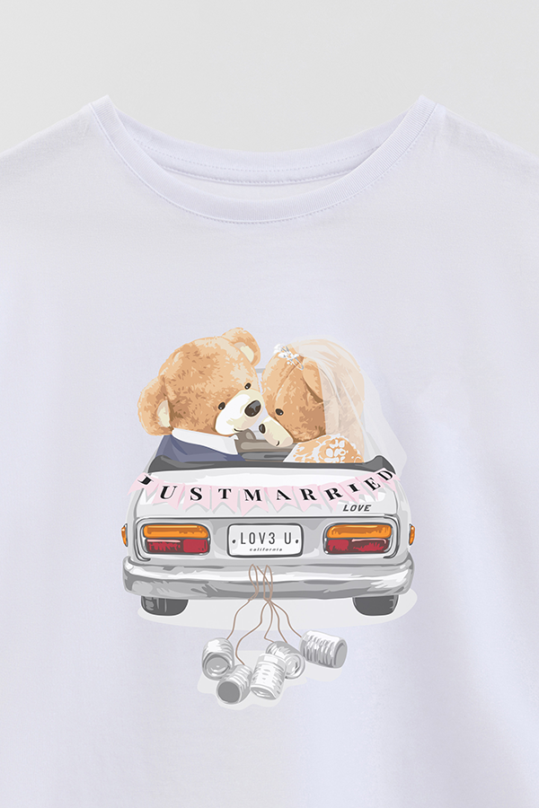 REMERA GB OVERSIZE JUST MARRIED