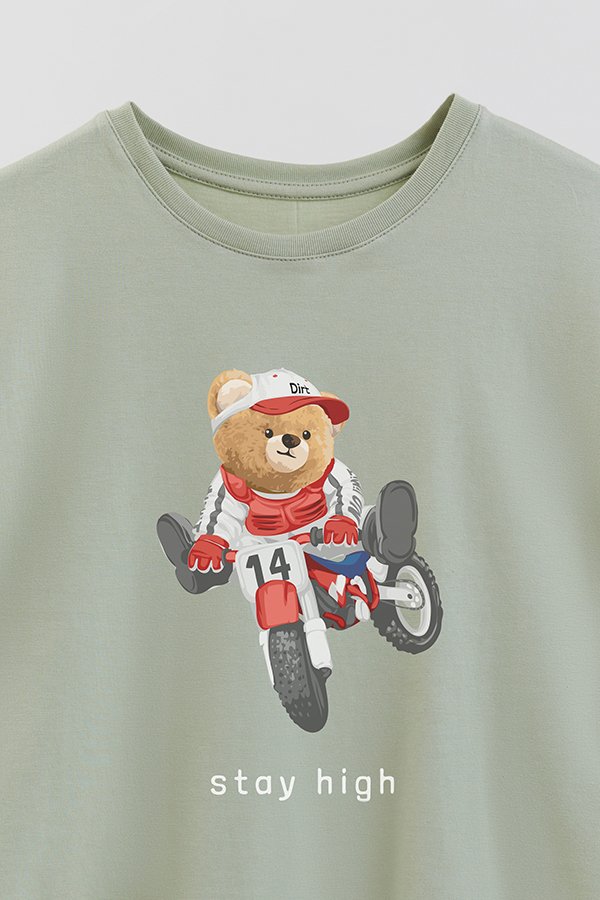 REMERA GB OVERSIZE HIGH