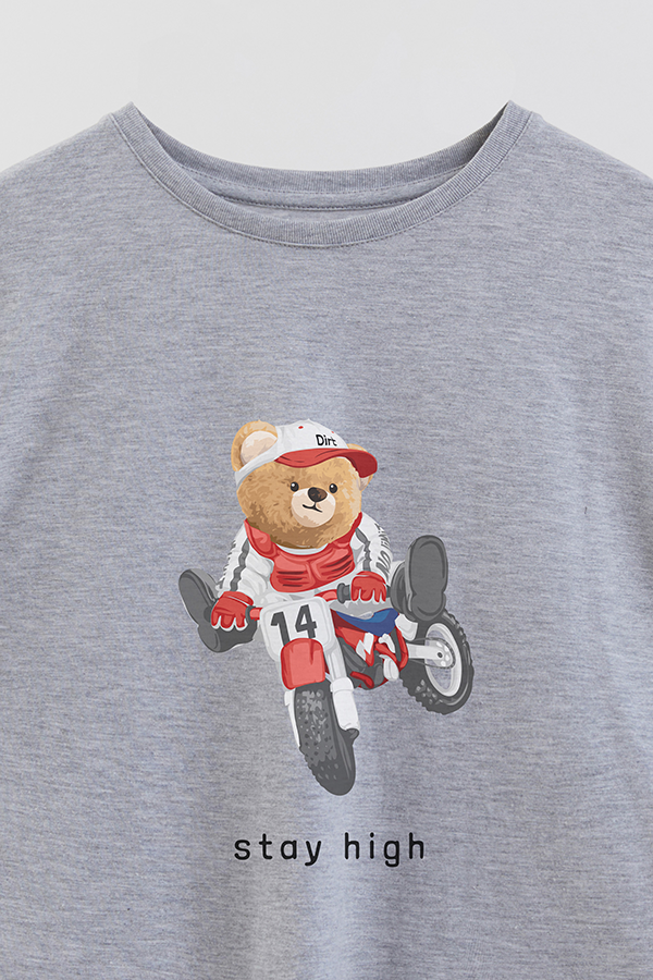 REMERA GB OVERSIZE HIGH
