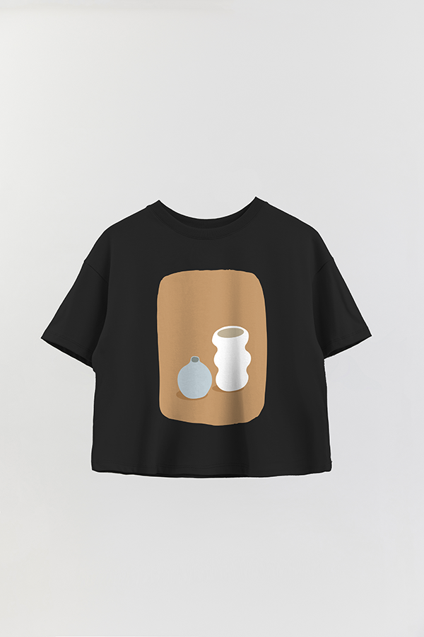 REMERA CROP ESTAMPADA ART 22