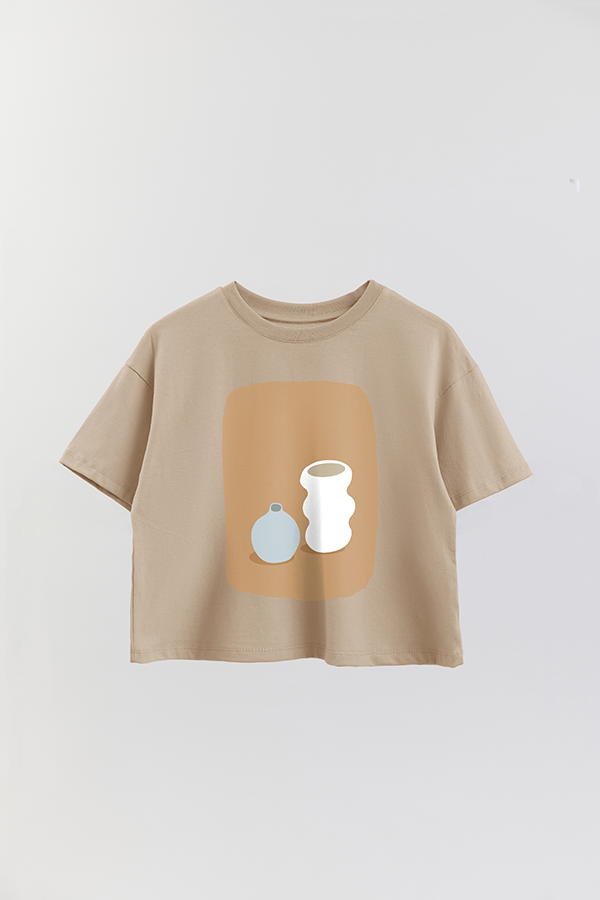 REMERA CROP ESTAMPADA ART 22