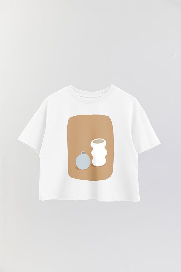 REMERA CROP ESTAMPADA ART 22
