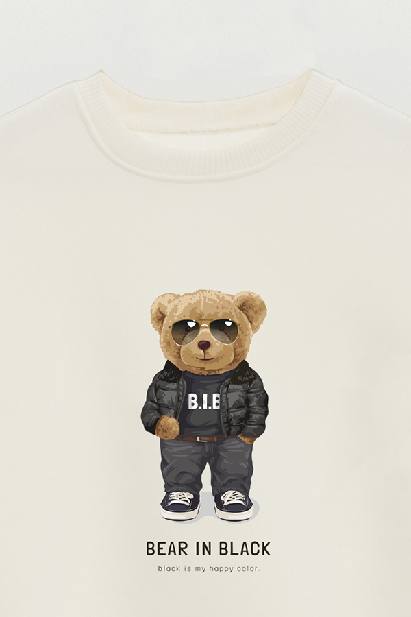 BUZO TEDDY BEAR IN BLACK