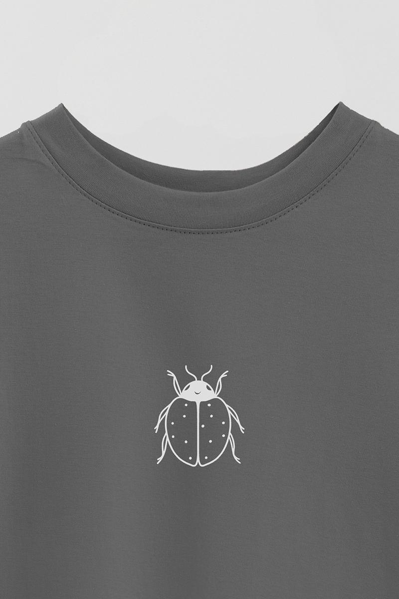 REMERA OVER ESTAMPADA UNISEX BEATTLE