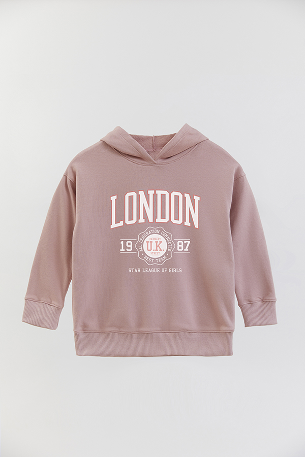 HOODIE RUSTICO GIRL URBAN LONDON
