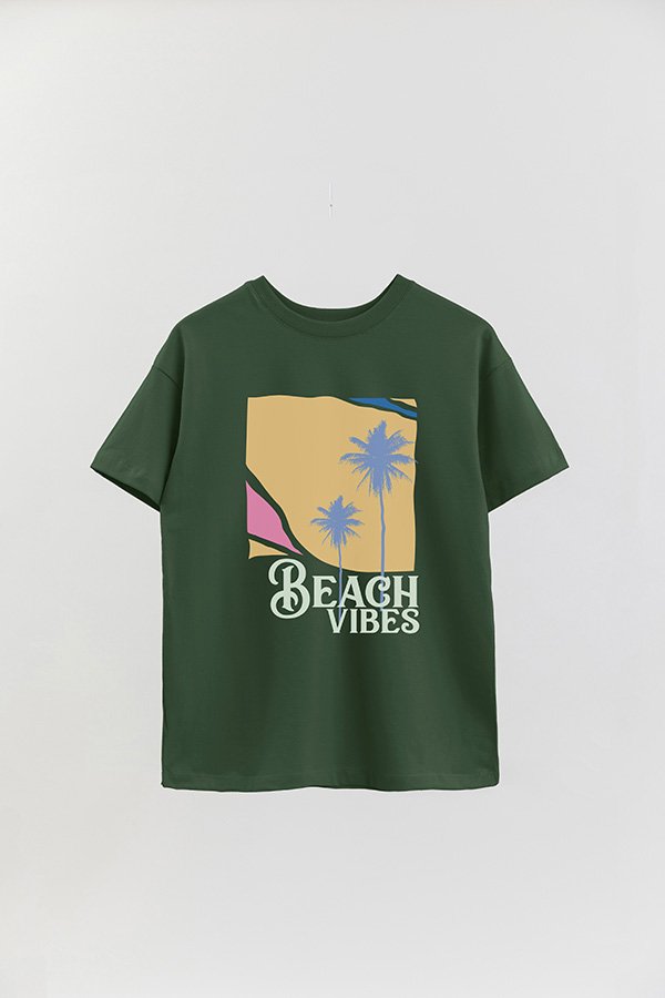 REMERA OVER ESTAMPADA BEACH VIBES