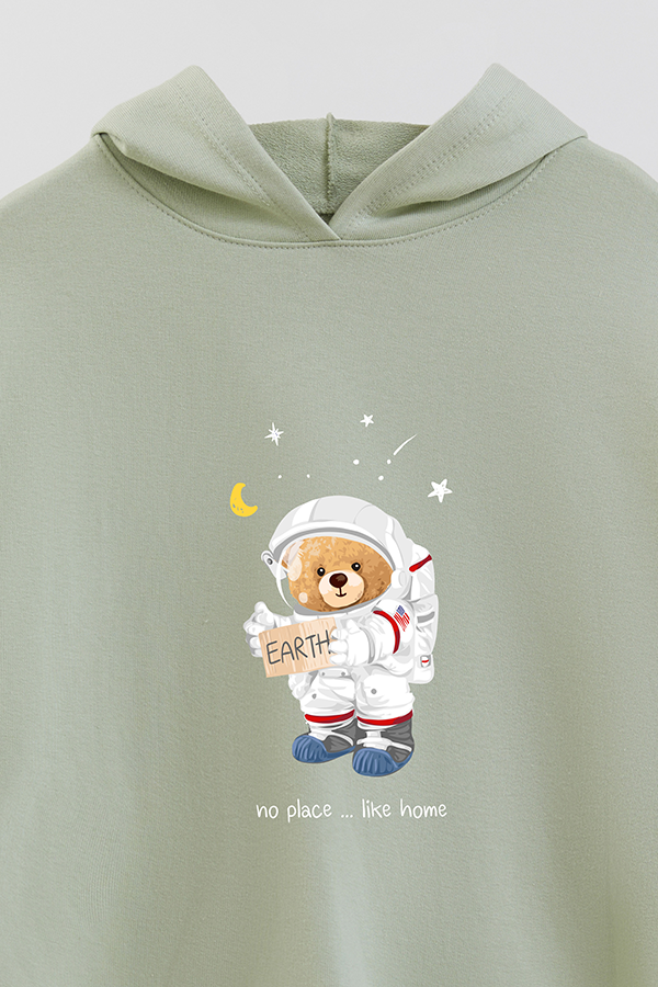 HOODIE RUSTICO KIDS TEDDY EARTH