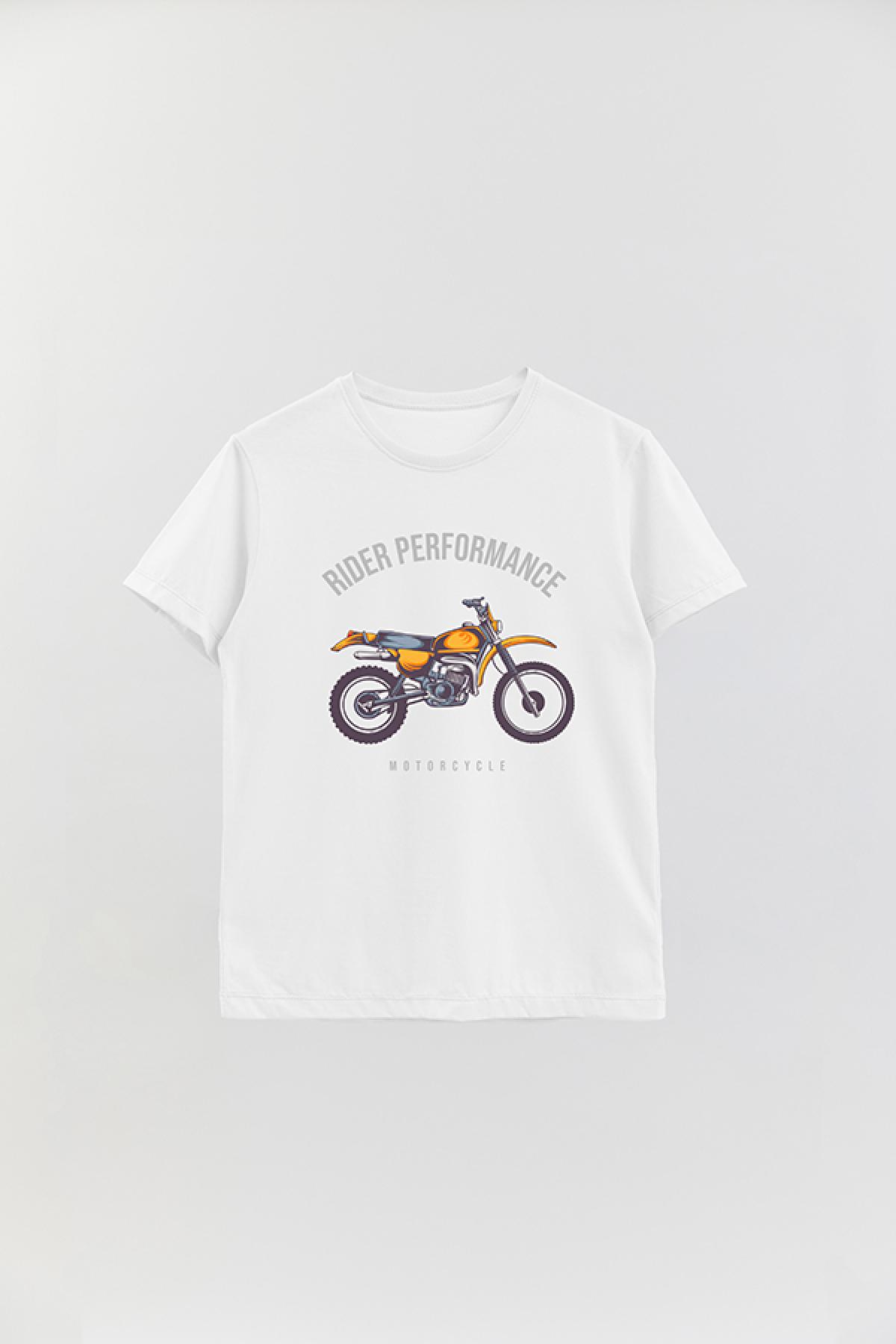 REMERA BASICA ESTAMPADA CR RIDER PERFORMANCE