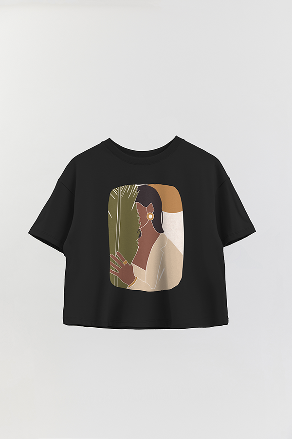 REMERA CROP ESTAMPADA ART 20