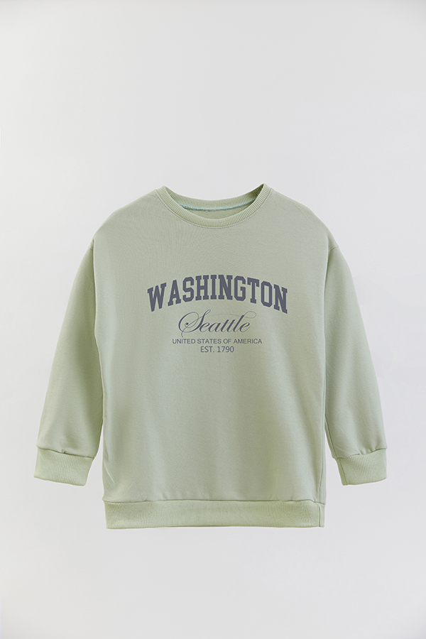 BUZO CREWNECK RUSTICO VARSITY GIRL SEATTLE