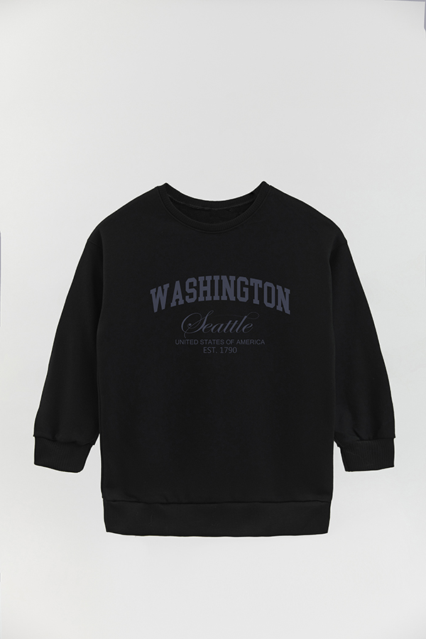 BUZO CREWNECK RUSTICO VARSITY GIRL SEATTLE