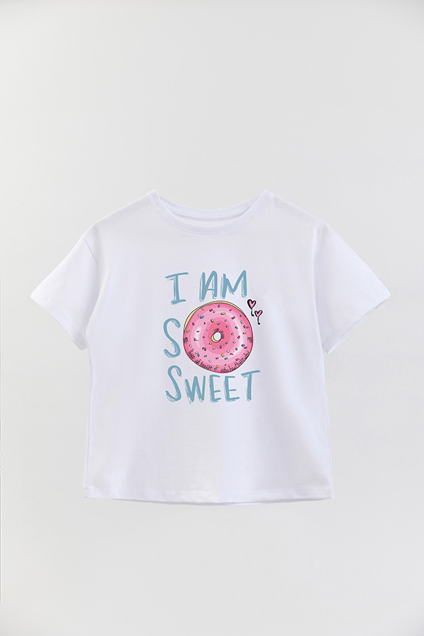 REMERA GIRL OVER I AM SO SWEET