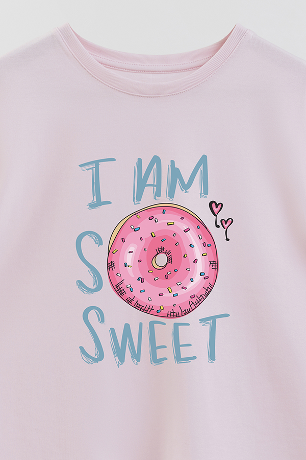 REMERA GIRL OVER I AM SO SWEET