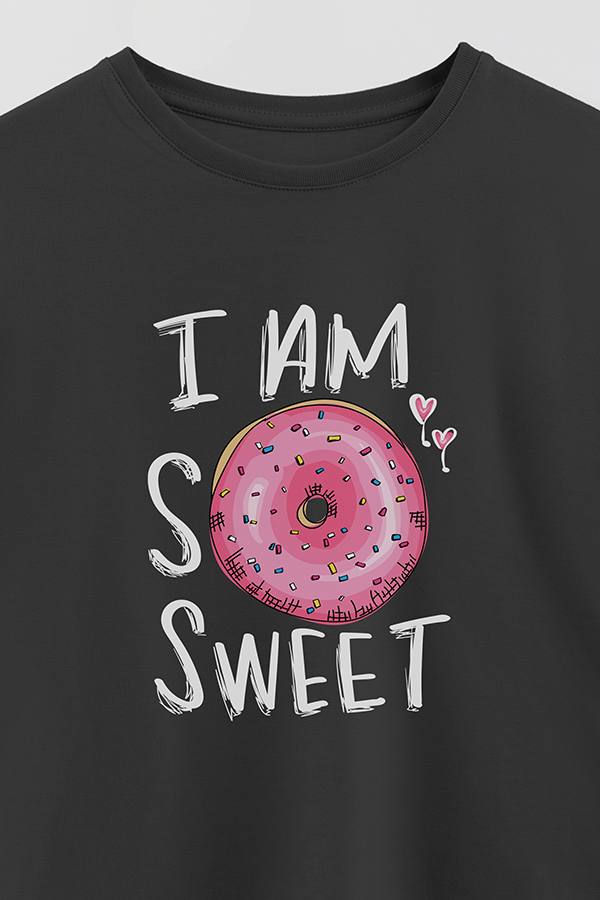 REMERA GIRL OVER I AM SO SWEET