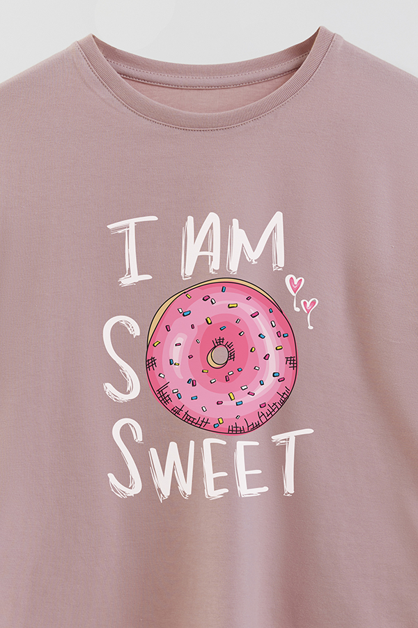 REMERA GIRL OVER I AM SO SWEET