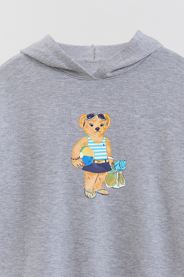 HOODIE RUSTICO KID BEAR SEA LITTLE