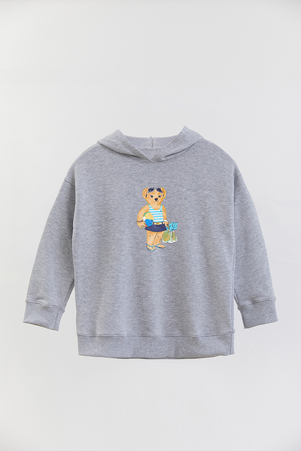 HOODIE RUSTICO KID BEAR SEA LITTLE