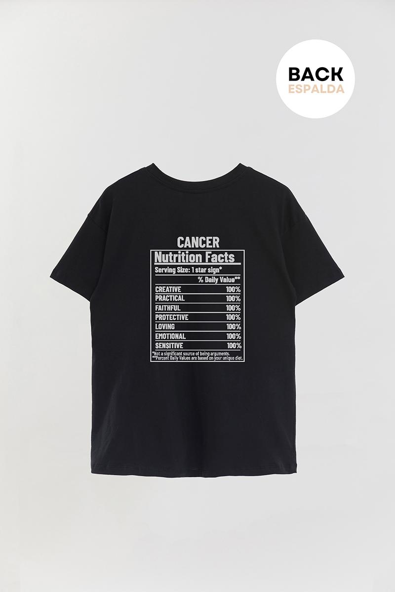 REMERA OVER ESTAMPADA UNISEX TBL CANCCER