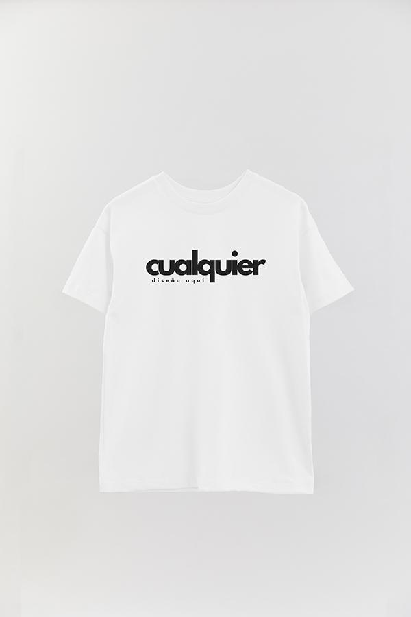 REMERA OVER CON LOGO