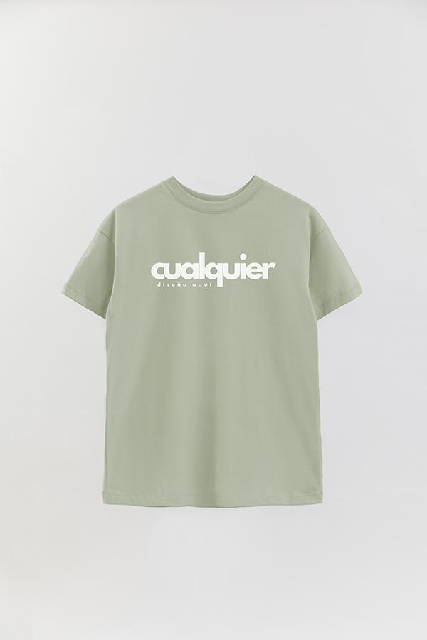 REMERA OVER CON LOGO