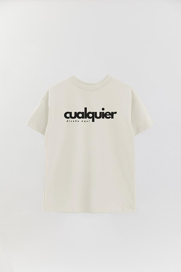 REMERA OVER CON LOGO