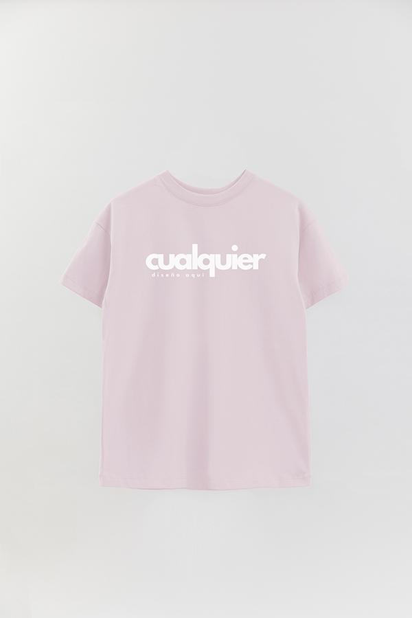 REMERA OVER CON LOGO