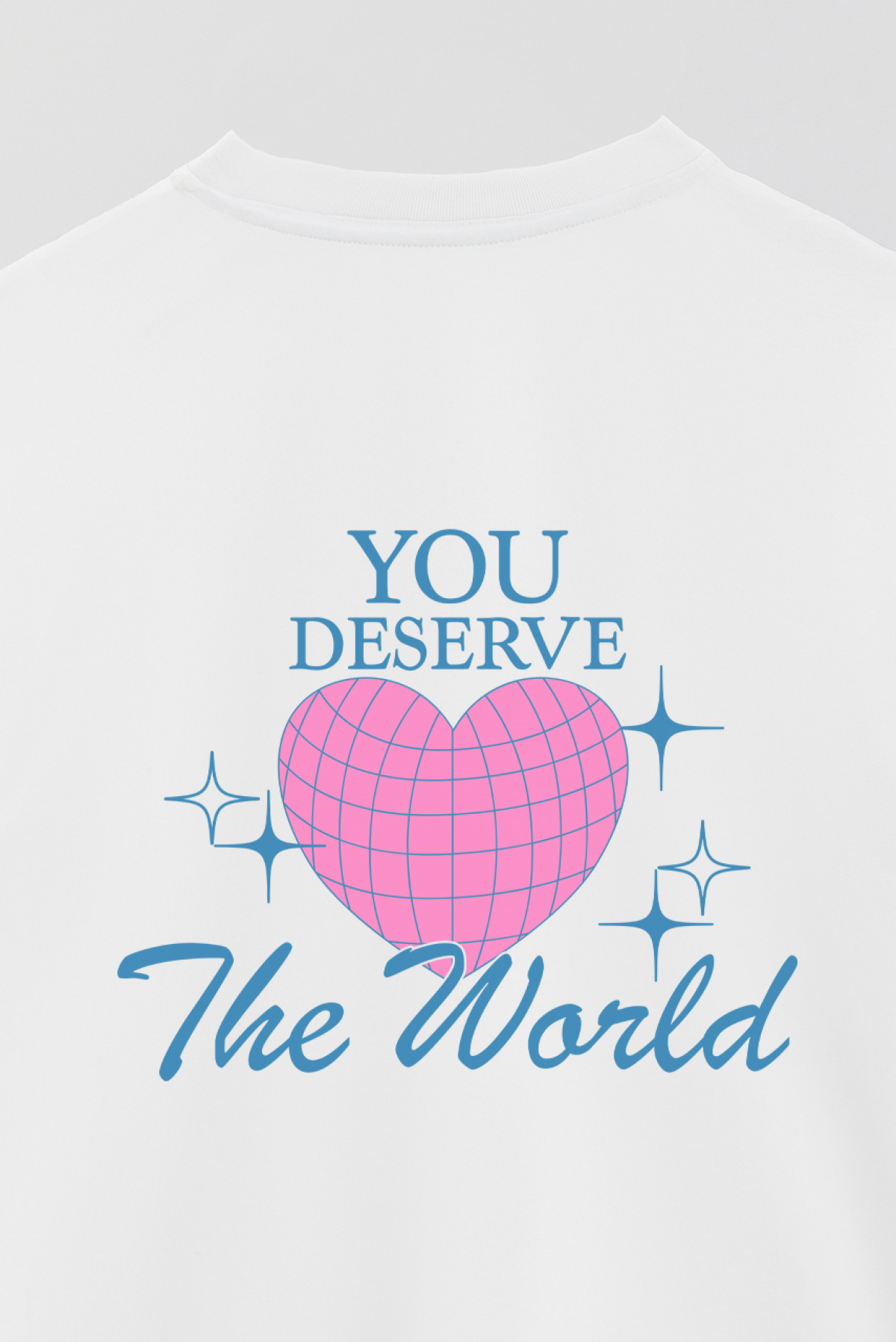 REMERA OVER ESTAMPADA AESTHETIC THE WORLD