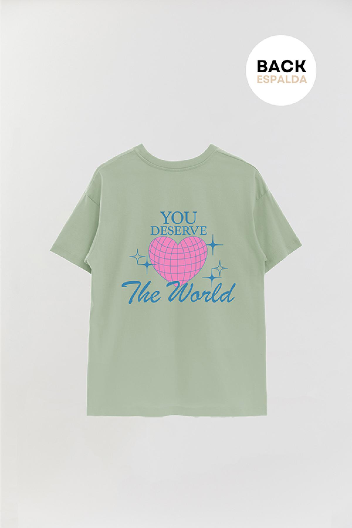 REMERA OVER ESTAMPADA AESTHETIC THE WORLD