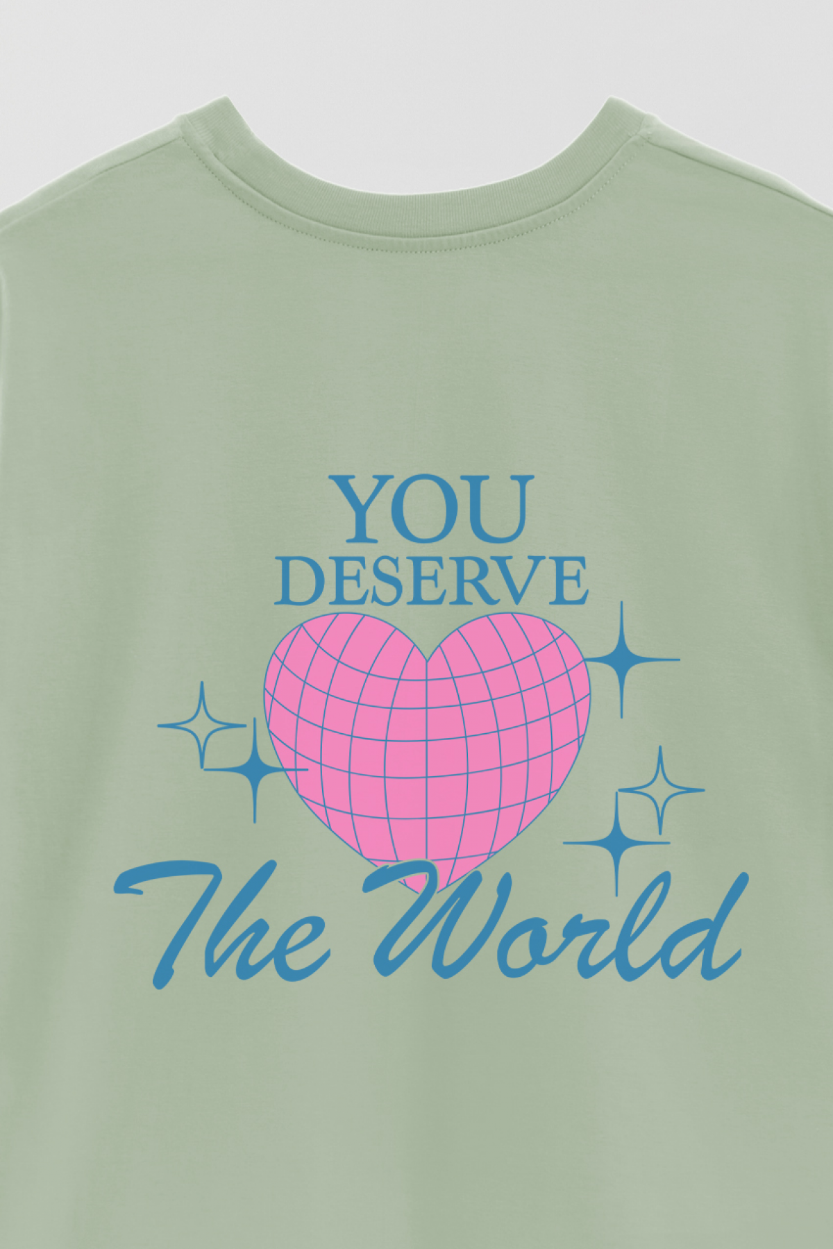 REMERA OVER ESTAMPADA AESTHETIC THE WORLD