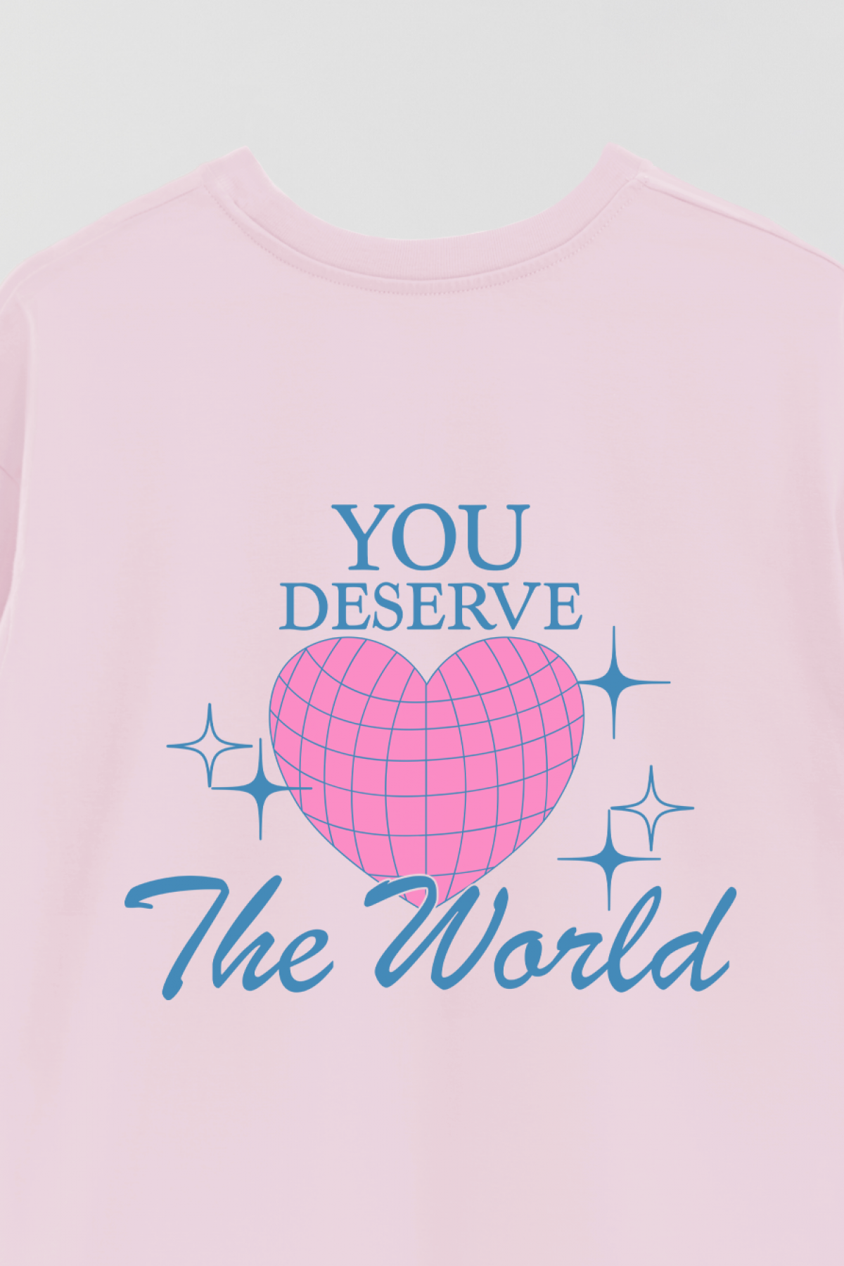 REMERA OVER ESTAMPADA AESTHETIC THE WORLD