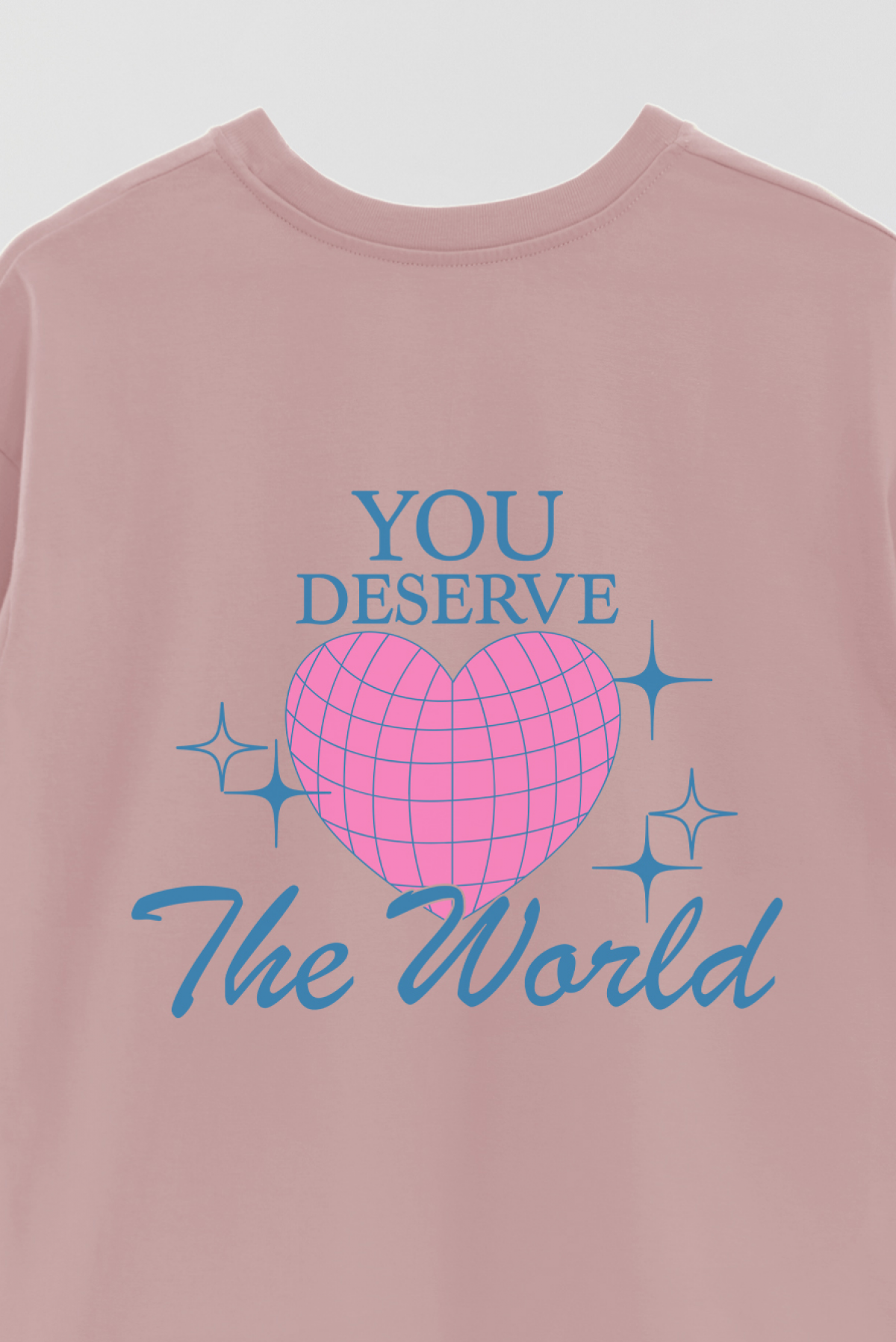 REMERA OVER ESTAMPADA AESTHETIC THE WORLD