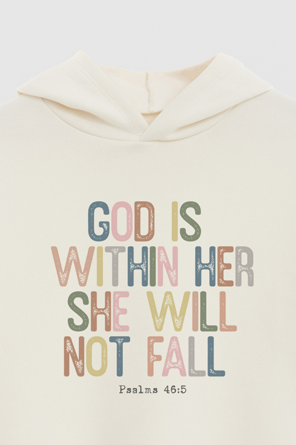 HOODIE FRISA ESTAMPADO GOD IS WITHIN