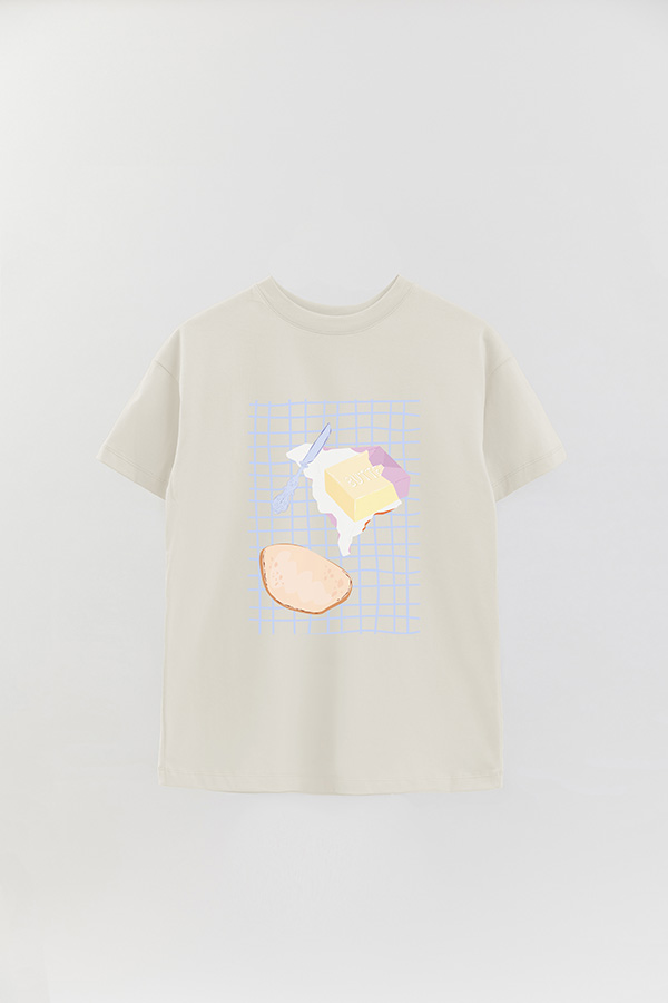 REMERA OVER ESTAMPADA BUTTER