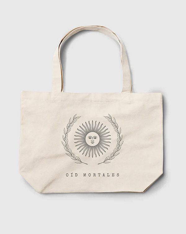 TOTE BAG LAUREL OID MORTALES