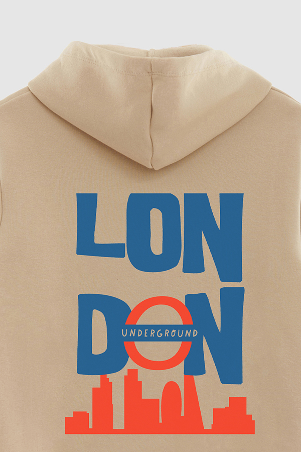 BUZO HOODIE ESTAMPADO WORLD UNDERGROUND