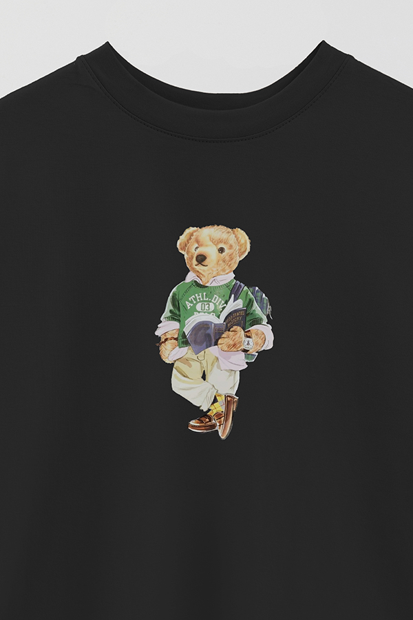 REMERA OVER ESTAMPADA UNISEX BEAR READING