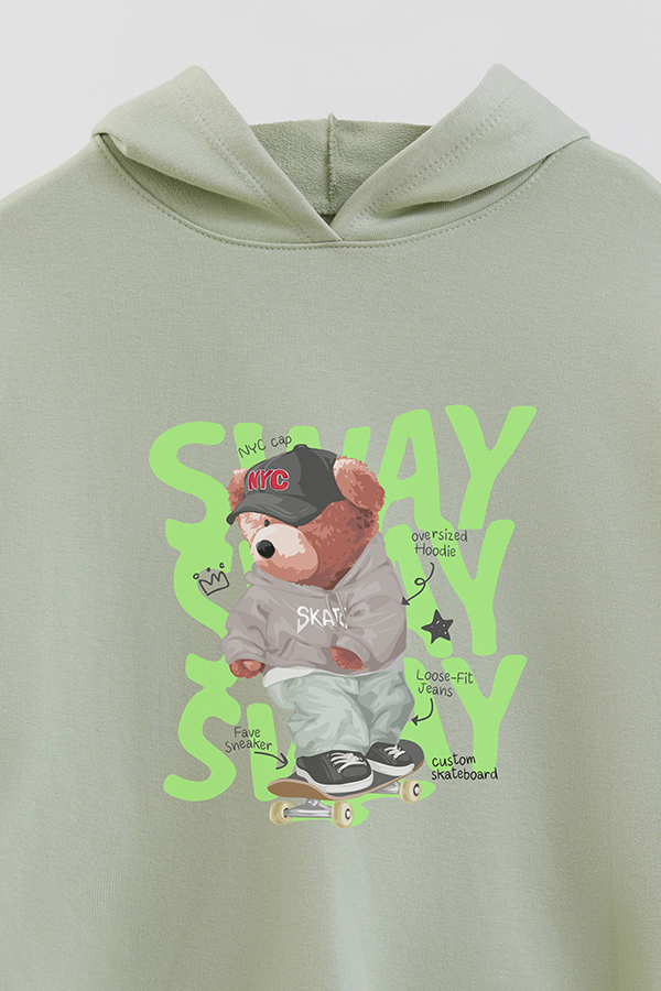 HOODIE RUSTICO KIDS TEDDY SWAY