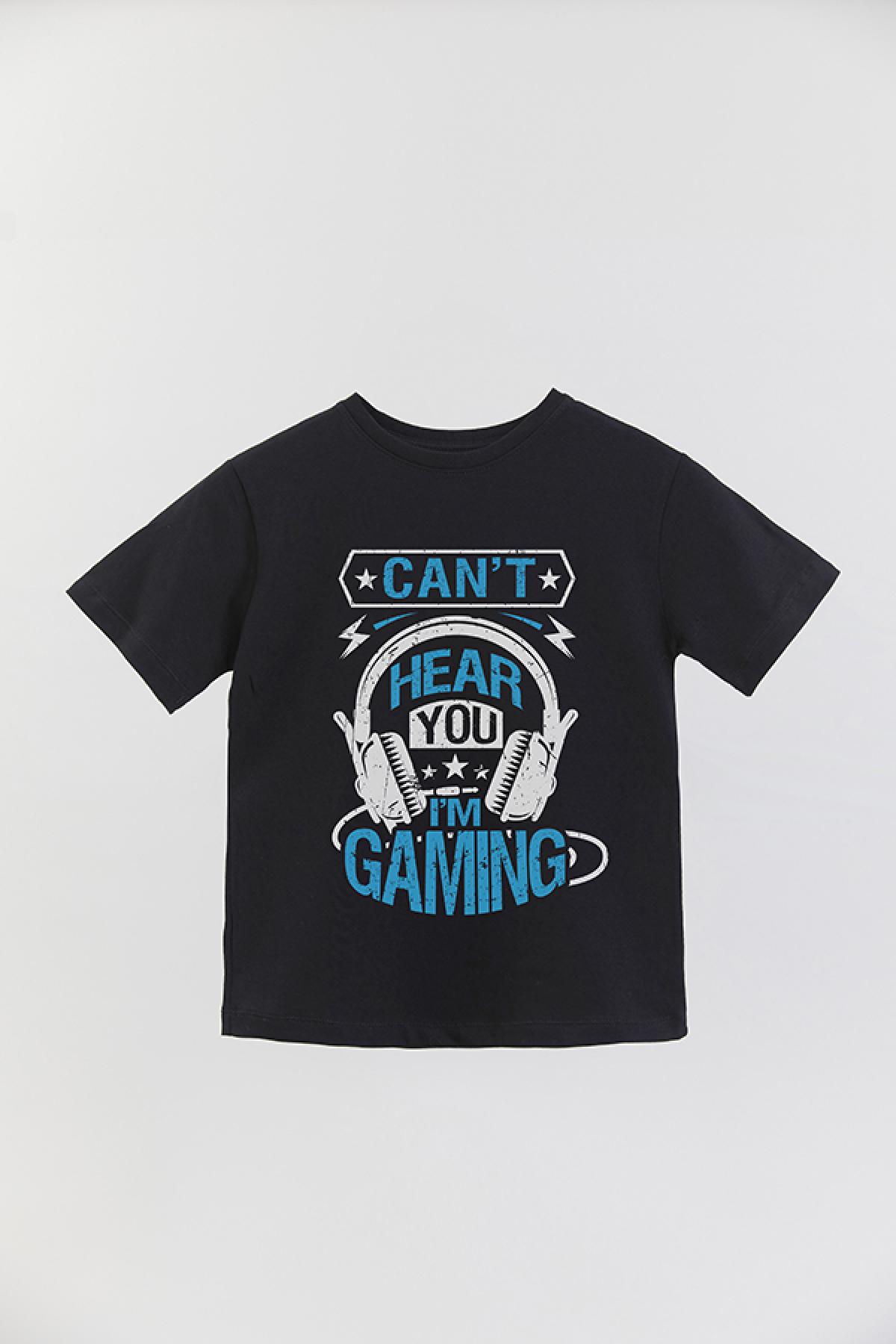 REMERA BASIC BOY GM CAN'T HEAR YOU