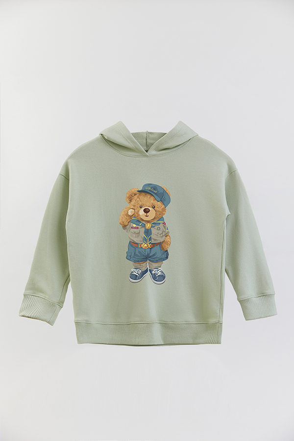 HOODIE RUSTICO KID TEDDY LITTLE SCOUT