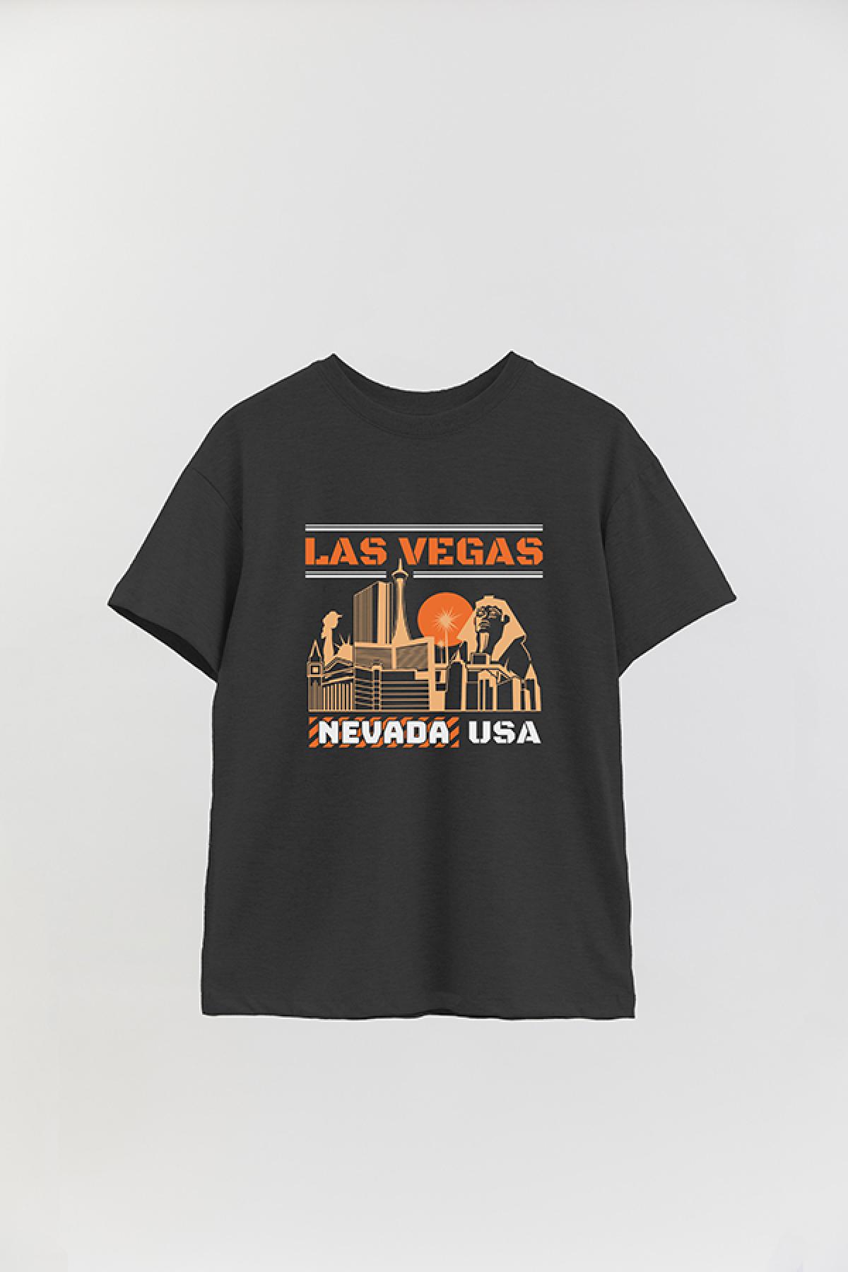 REMERA OVER ESTAMPADA CT LAS VEGAS