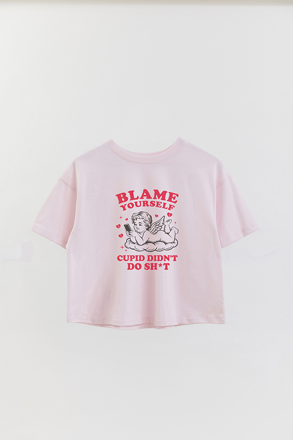 REMERA CROP ESTAMPADA FABULOUS VALENTINE BLAME